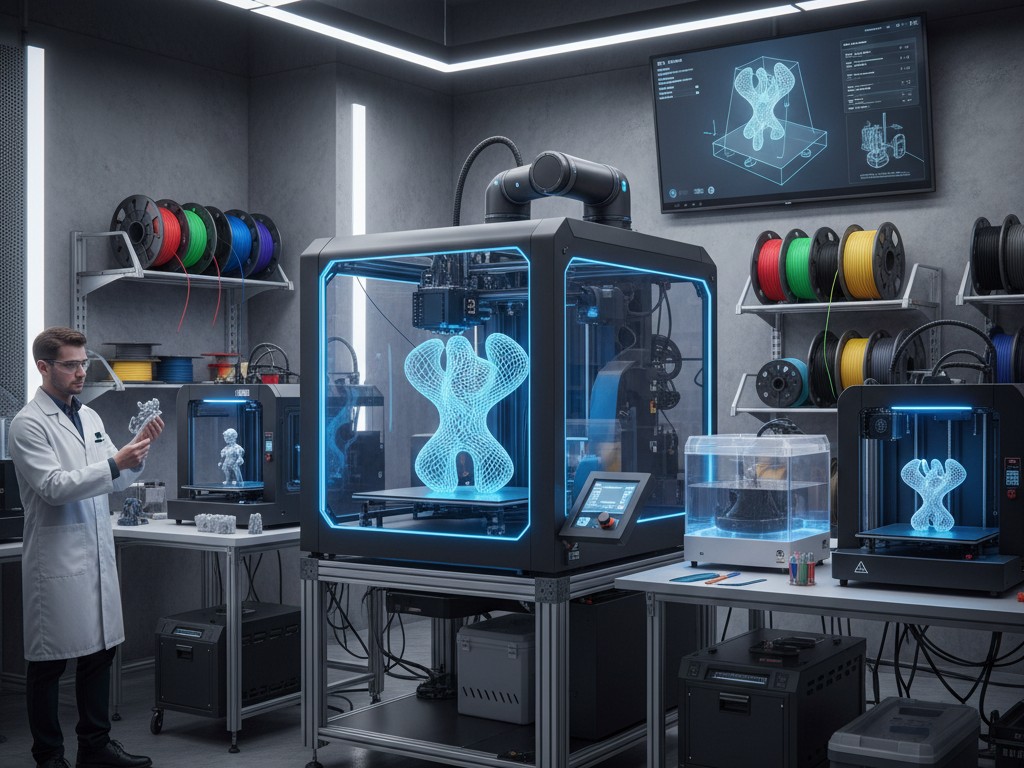 Teknologi 3D Printing: Revolusi Produksi di Era Digital Teknologi 3D Printing: Revolusi Produksi di Era Digital