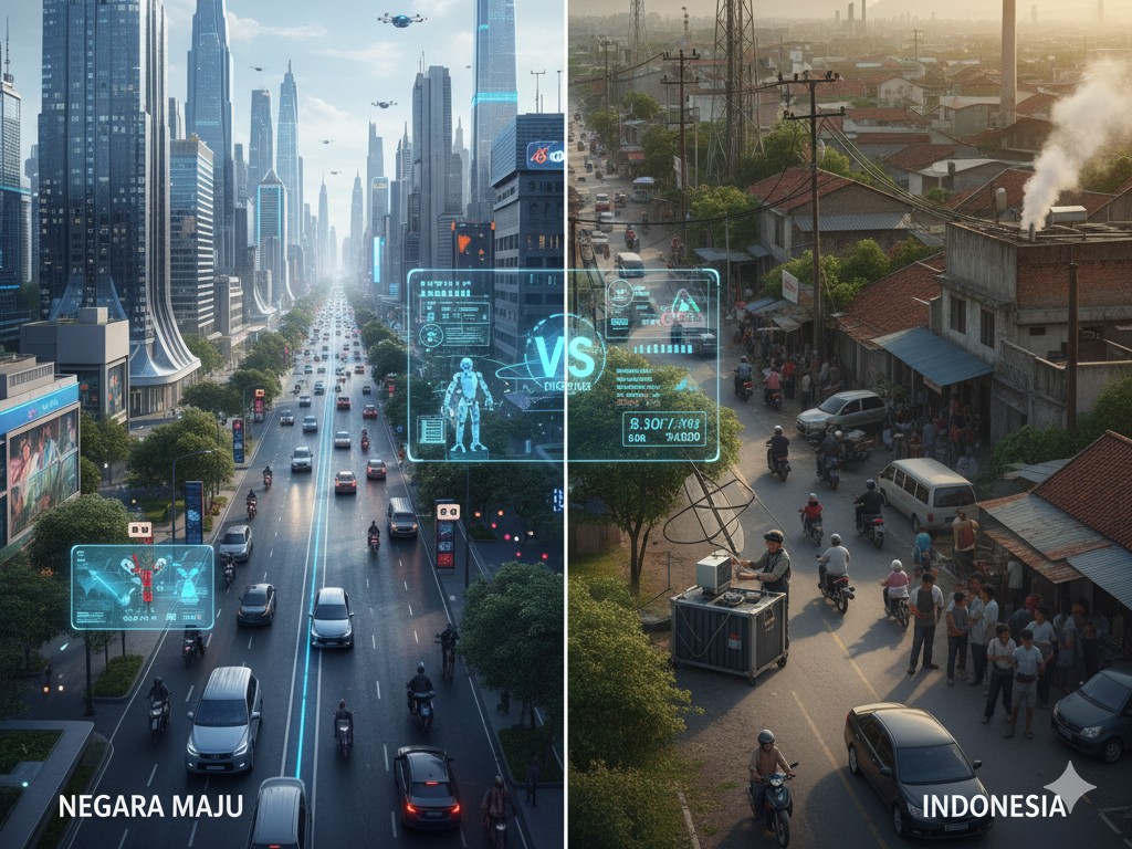 Apa Benar Teknologi Indonesia Tertinggal 30 Tahun daripada Negara Maju ? Apa Benar Teknologi Indonesia Tertinggal 30 Tahun daripada Negara Maju ?